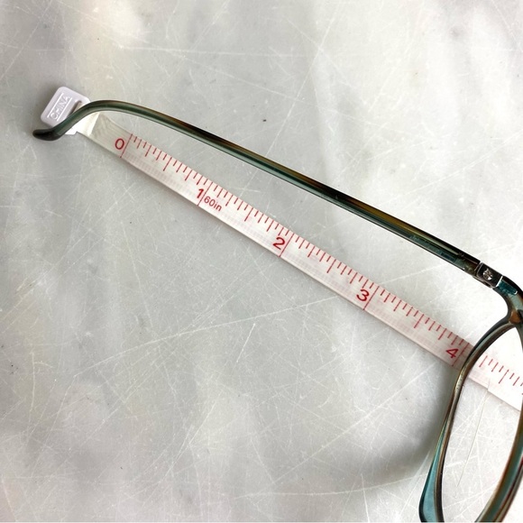 Chaps Ralph Lauren Eyeglasses Frames Women's 130 RL1353 Brown Teal with Case - Picture 11 of 13